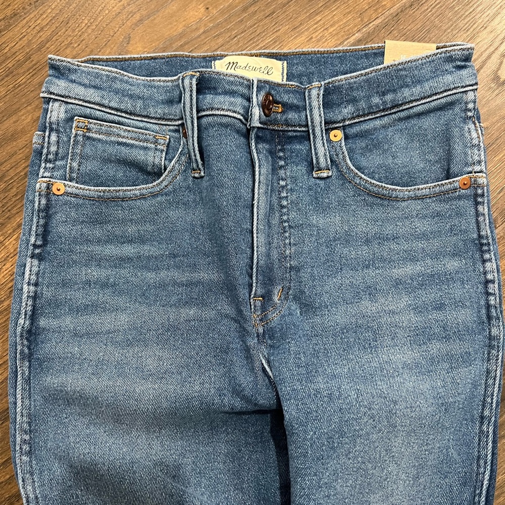 NWT Madewell Stovepipe Jeans